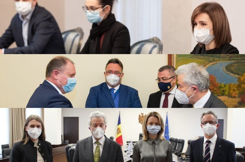 Prima zi din vizita reprezentantul Special al OSCE în Moldova. Ce a discutat cu Sandu, Ciocoi și Cebotari