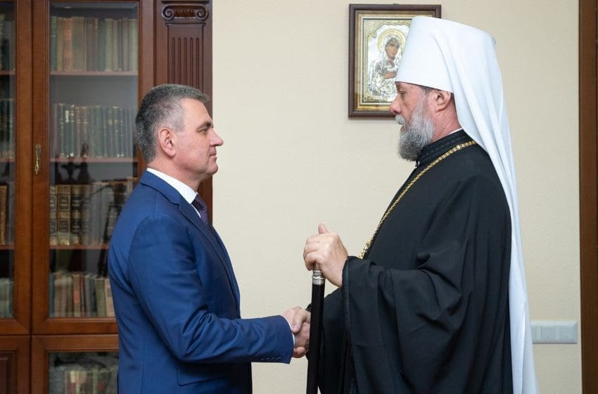 VIDEO. Mitropolitul Vladimir către Krasnoselski: Va fi pace în țară cât vom fi parte a bisericii ortodoxe ruse