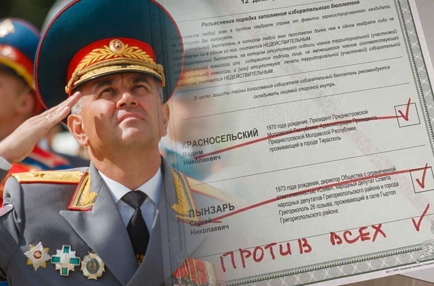 Vadim Krasnoselski câștigă așa-numitele alegeri din stânga Nistrului, pe fonul celei mai mici prezențe la vot