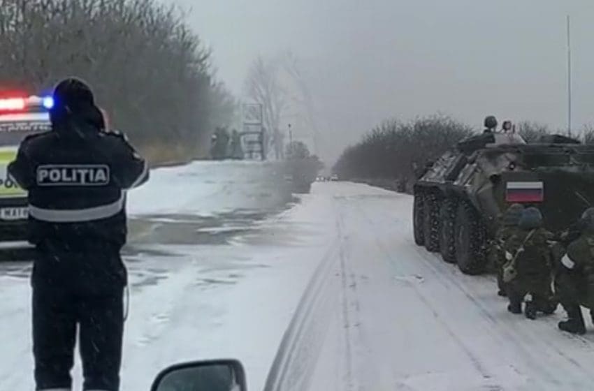  VIDEO. La rece, despre exercițiile militarilor ruși din Misiunea de Pacificare, de pe 23-24 decembrie. „Nu se intervine când sunt ilegalități, dar fac antrenamente”