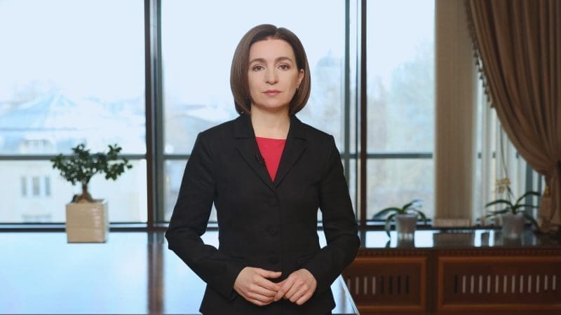VIDEO. Maia Sandu face apel către oamenii din regiunea transnistreană: „Suntem o țară pașnică. Moldova nu vrea să lupte cu nimeni!”