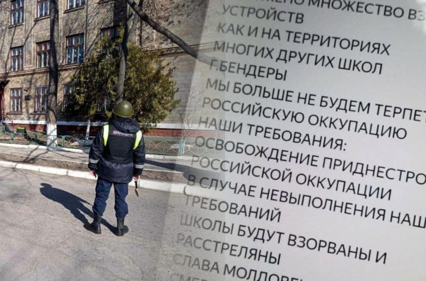BPR: Alertele cu bombă din regiunea transnistreană – o provocare menită să creeze panică