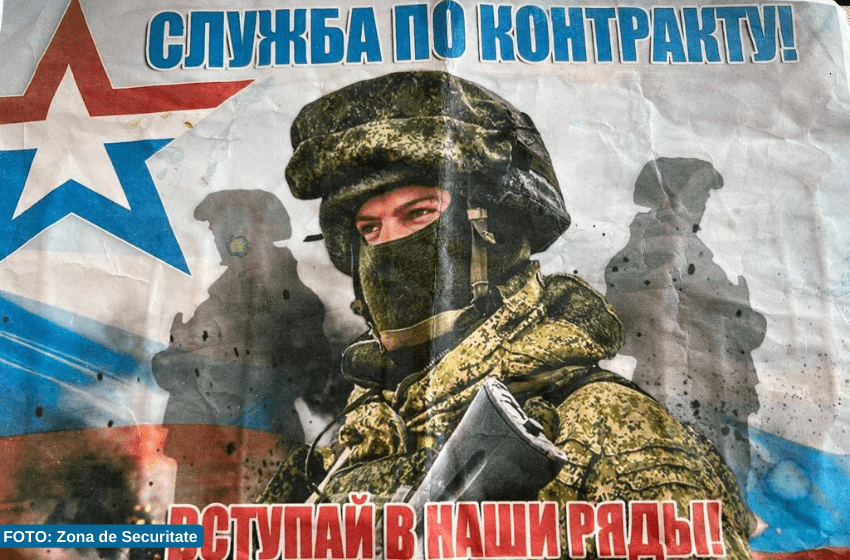 FOTO: Campania de recrutare în armata rusă din regiunea transnistreană, în plină desfășurare
