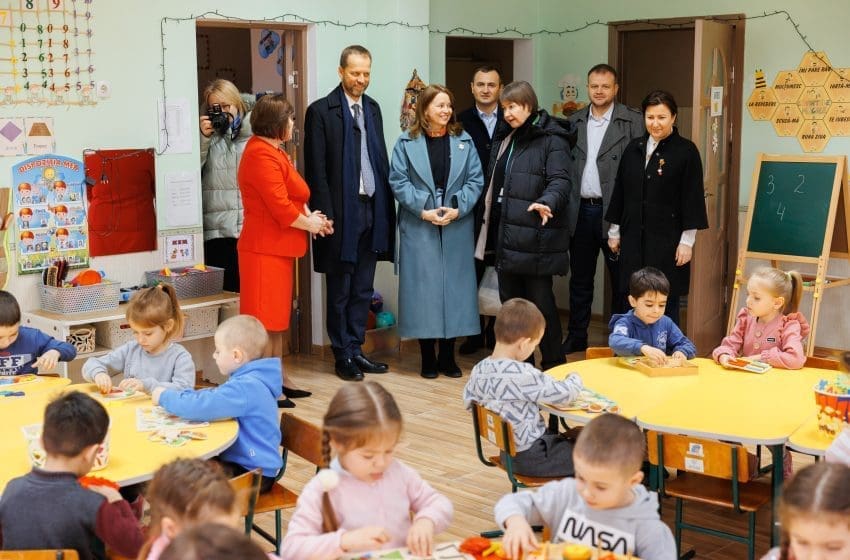 Condiții europene la grădinița „Garofița” din Cocieri, frecventată de cei peste 170 de copii din stânga Nistrului