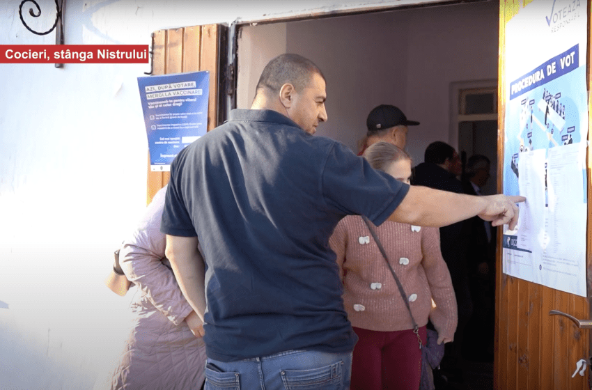 VIDEO. Alegerile locale pentru Corjova: Riscul de a nu putea vota a mobilizat alegătorii, s-a atestat cea mai mare prezență la urne raportat la raionul Dubăsari