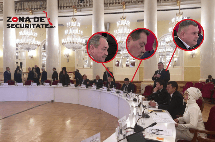 FOTO: Trei deputați de la Chișinău alături de președintele așa numitului legislativ din stânga Nistrului surprinși la Moscova. Korshunov a solicitat deputaților ruși un mecanism de apărare a locuitorilor din regiune