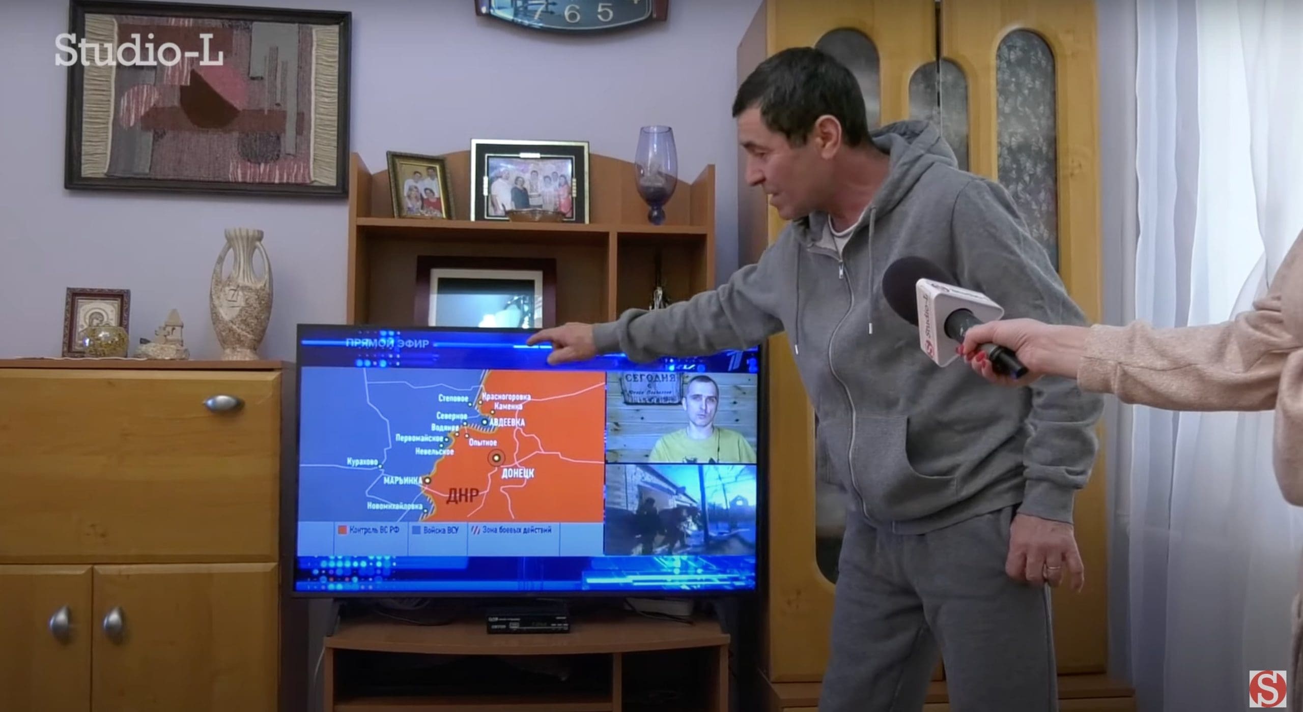 Locuitorii satelor aflate în nemijlocita apropiere de Tighina au acces liber la posturile tv rusești difuzate din regiunea transnistreană. Sursa: TV Căușeni
