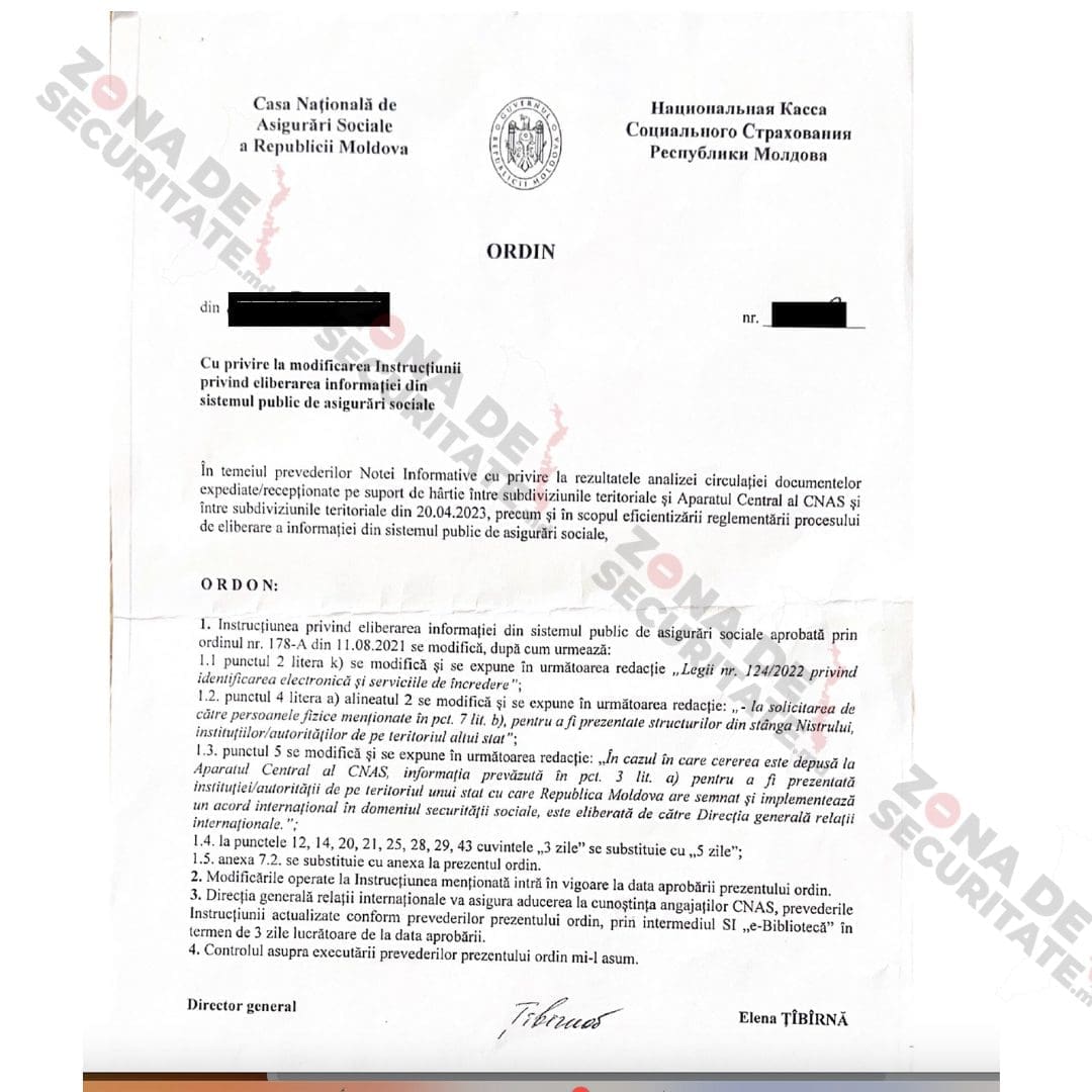 Ordinul CNAS nr.178-A din 11.08.2021