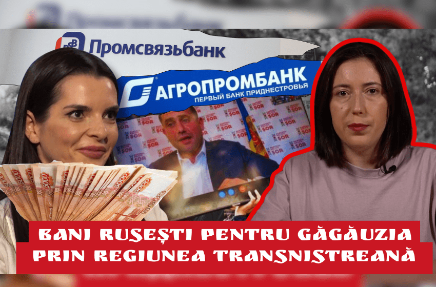 VIDEO. Bani rusești pentru Găgăuzia prin regiunea transnistreană