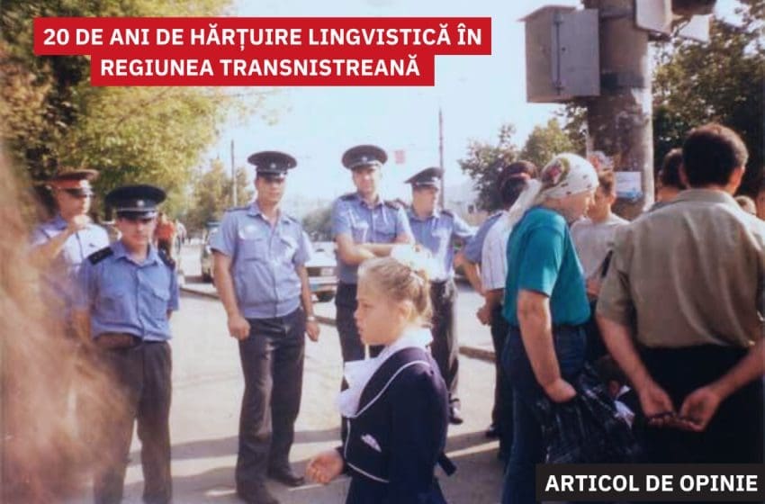 20 de ani de hărțuire lingvistică în regiunea transnistreană a Republicii Moldova