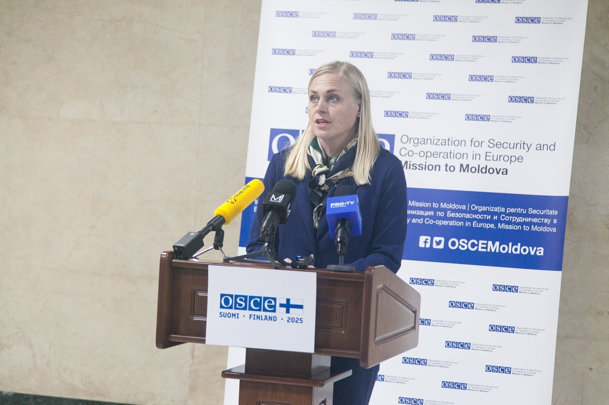 Действующая председательница ОБСЕ: «Давайте не будем зацикливаться на форматах»
